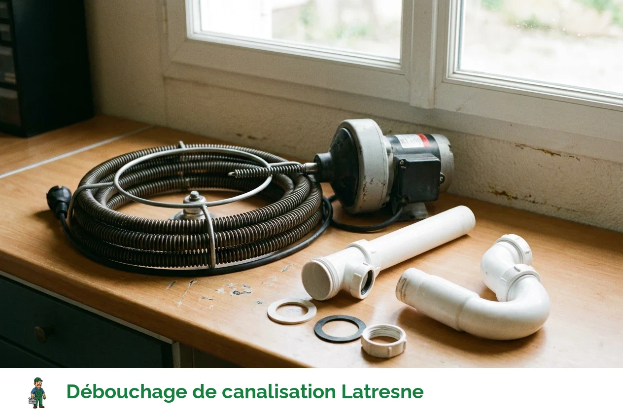 Débouchage de canalisation à Latresne