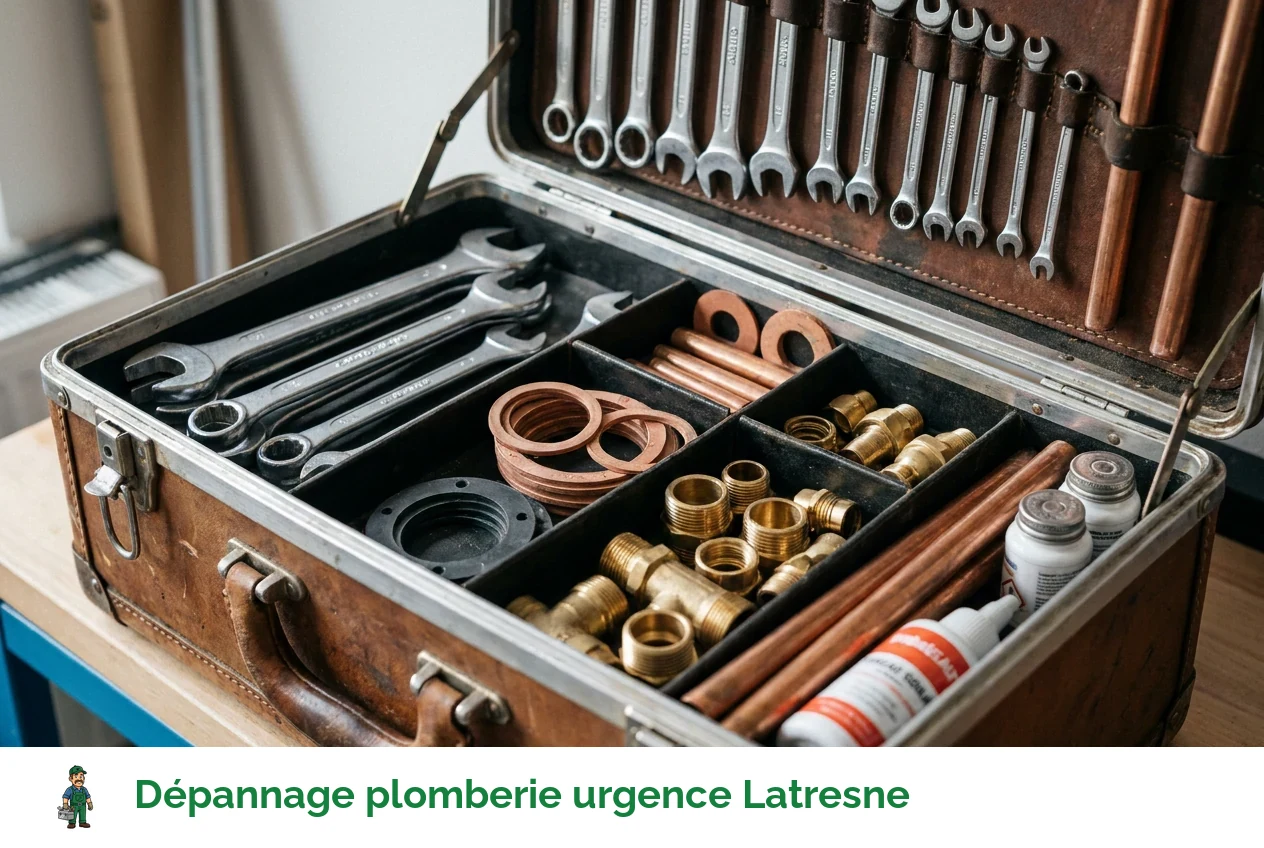 Dépannage plomberie urgence à Latresne