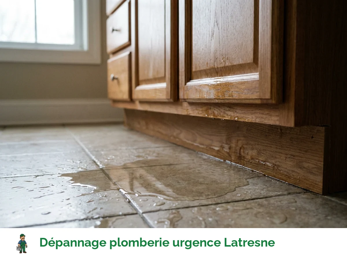 Dépannage plomberie urgence à Latresne