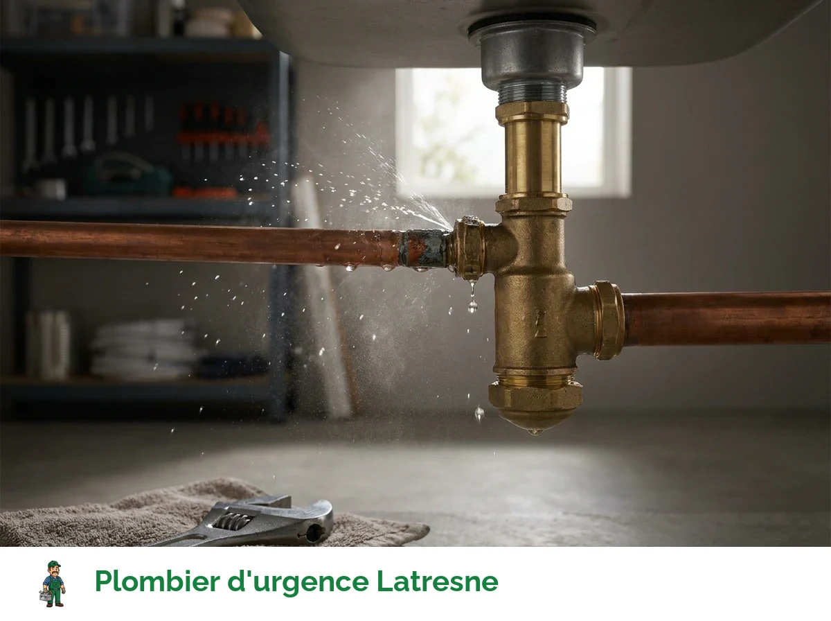 Plombier d'urgence à Latresne