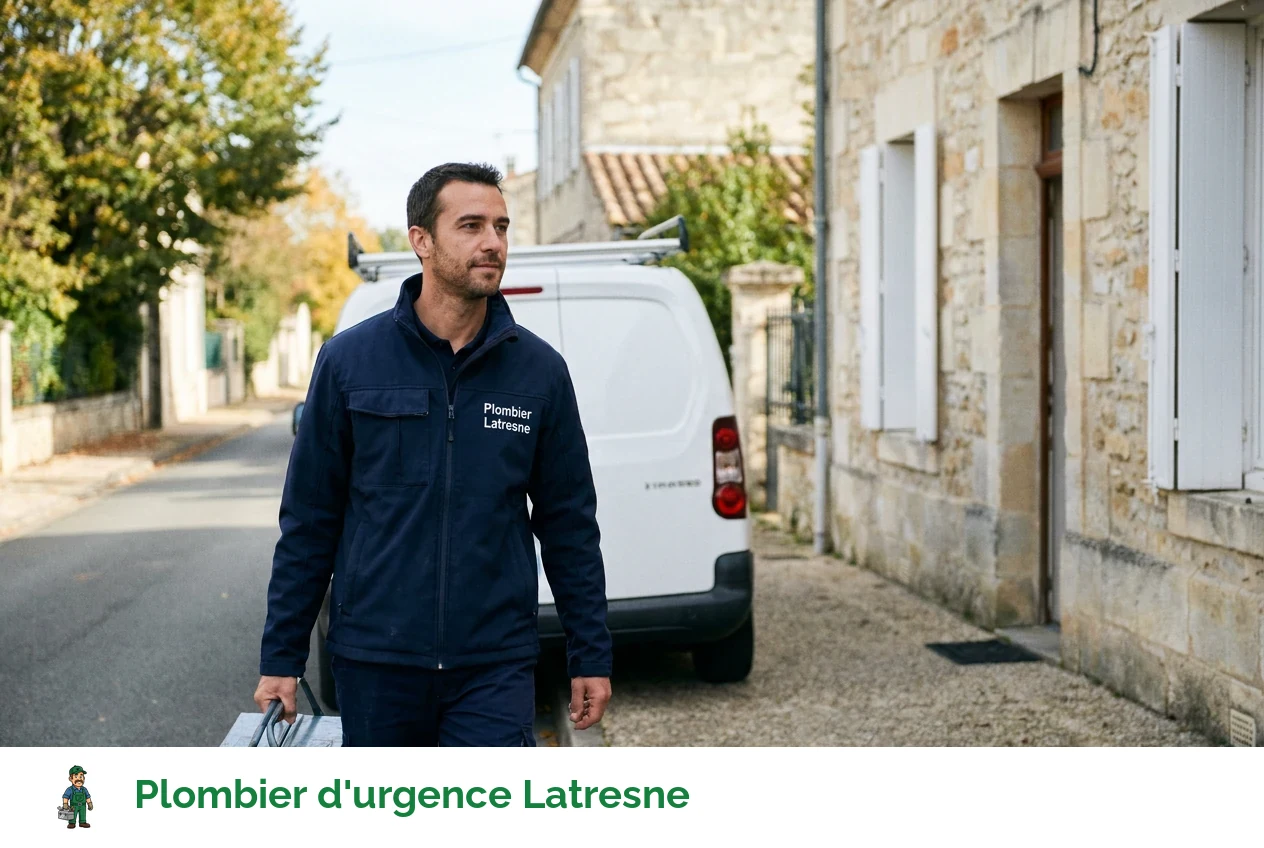 Plombier d'urgence à Latresne
