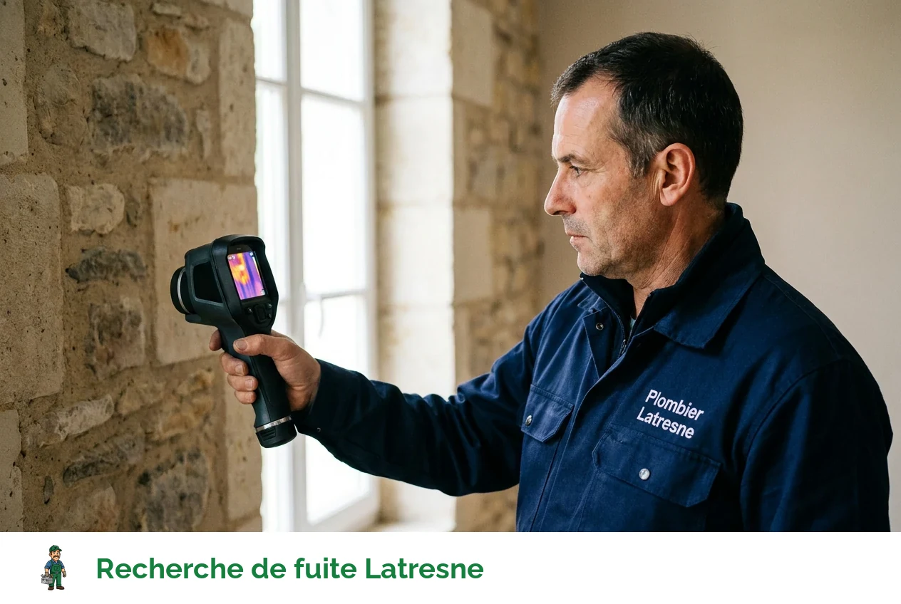 Recherche de fuite à Latresne