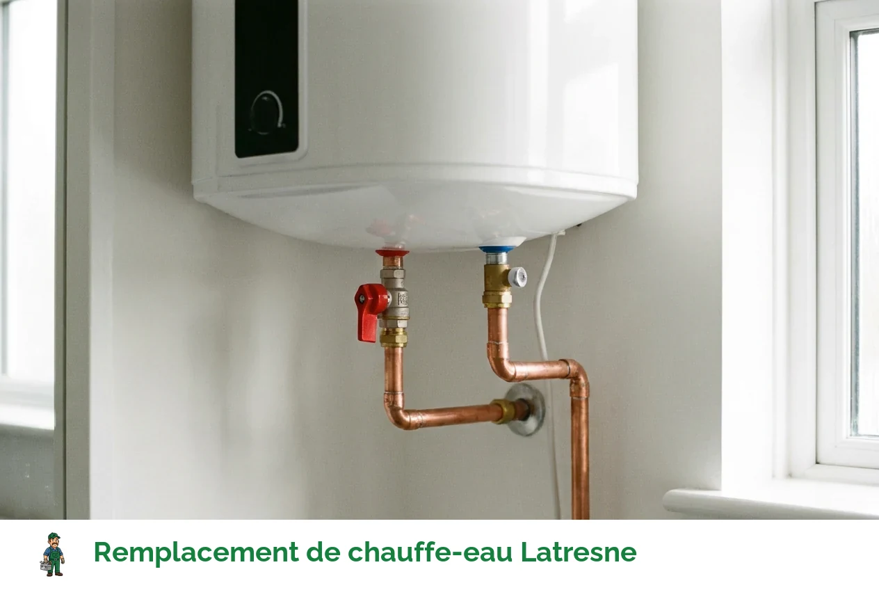 Remplacement de chauffe-eau à Latresne