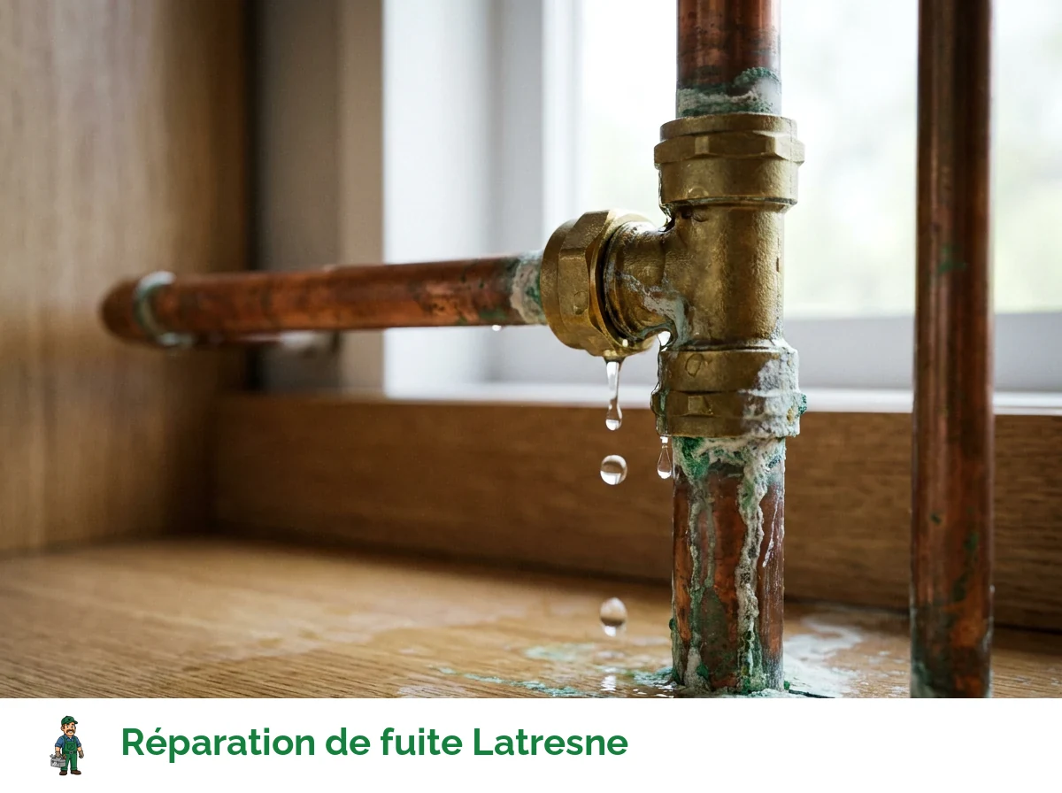 Réparation de fuite à Latresne