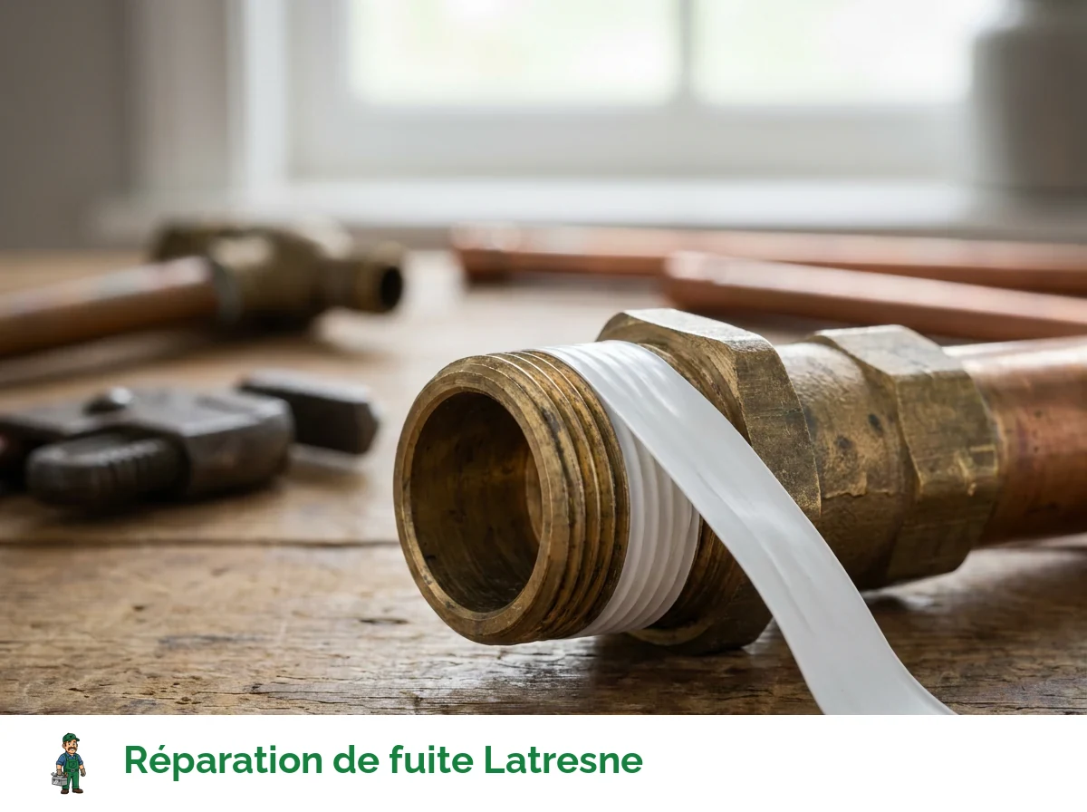 Réparation de fuite à Latresne