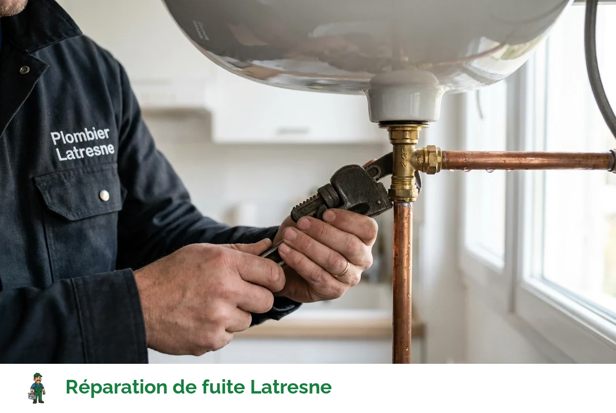 Réparation de fuite à Latresne